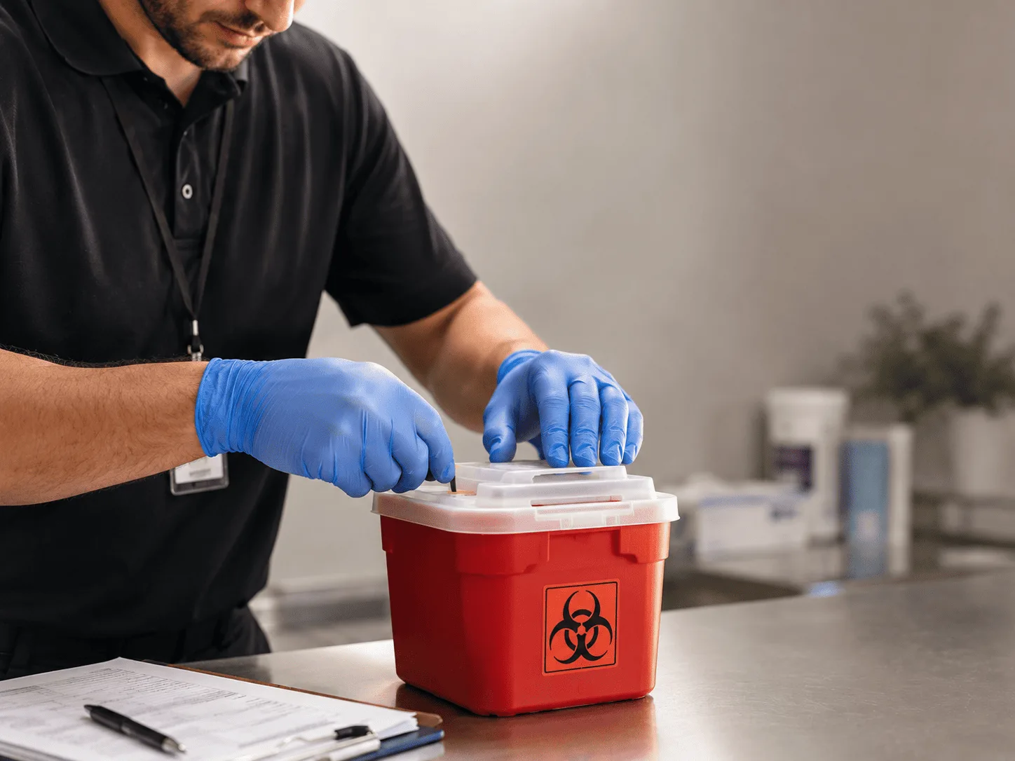 Why choose Sharps Waste Disposal in Amidon, ND